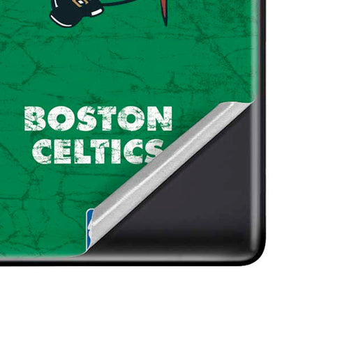NBA Boston Celtics Green Primary Logo Pixel Skins